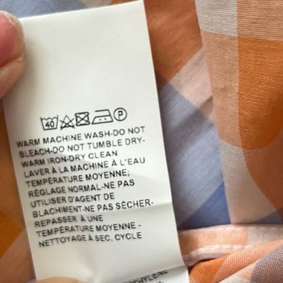 Paul And Shark Shirt Men EU 41 (US L / 16.5) Multicolor Square Logo Lightweight - Picture 9 of 13